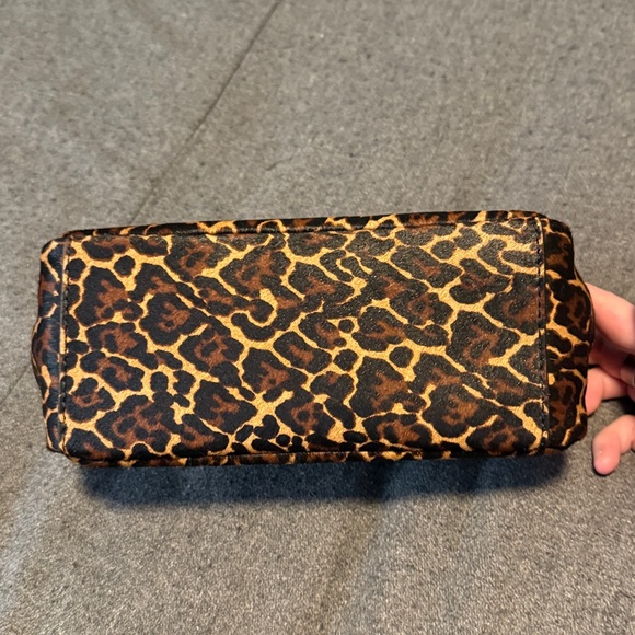 J.Crew Chain strap bag in leopard print calf hair, NWT - Picture 4 of 9